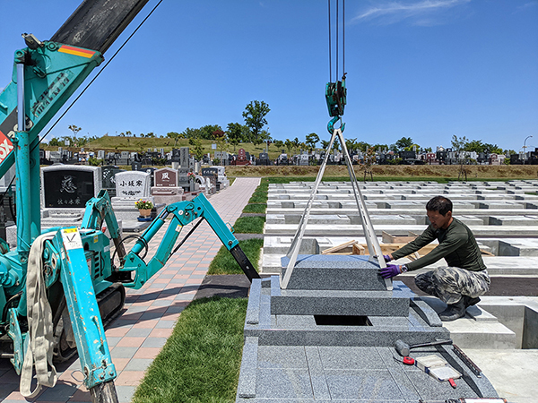 墓石施工画像1